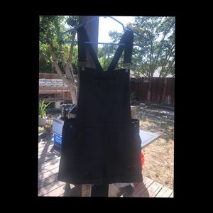 Black shorts overall